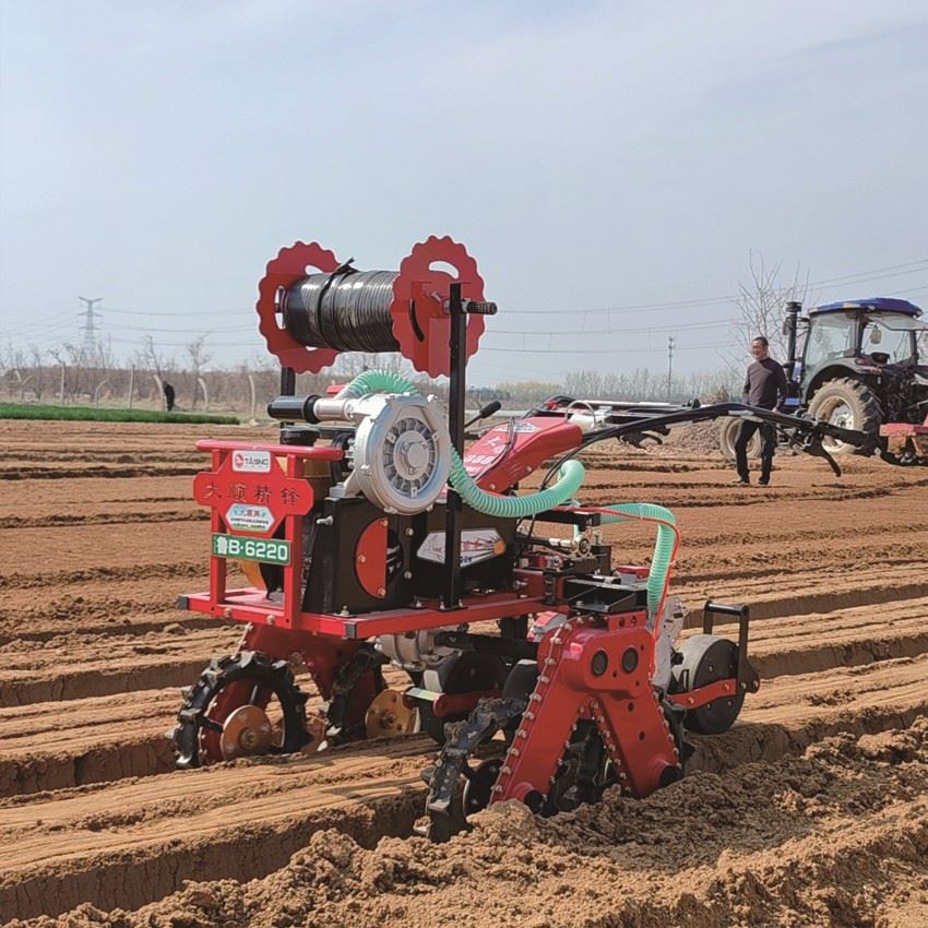 2 row pneumatic carrot seeder3